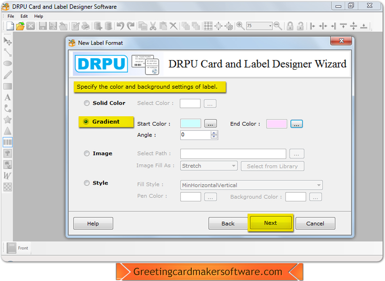 Card and Label Maker Tool