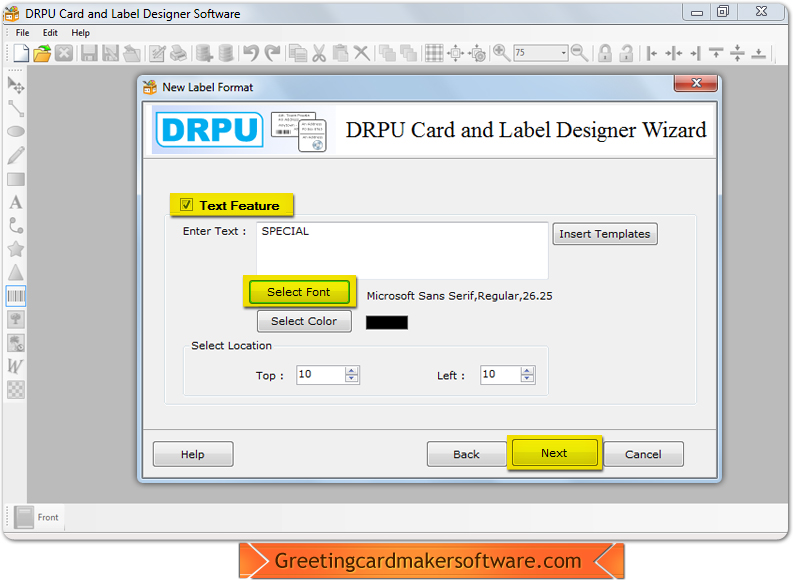 Card and Label Software