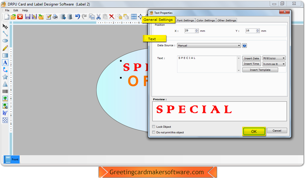 Card and Label Designer Software