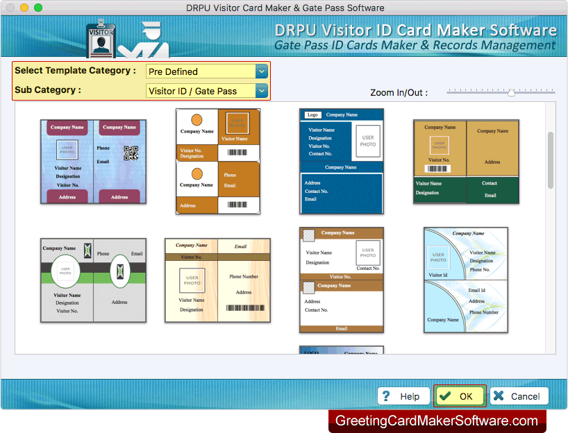 Choose any one card design template Choose any one card design template