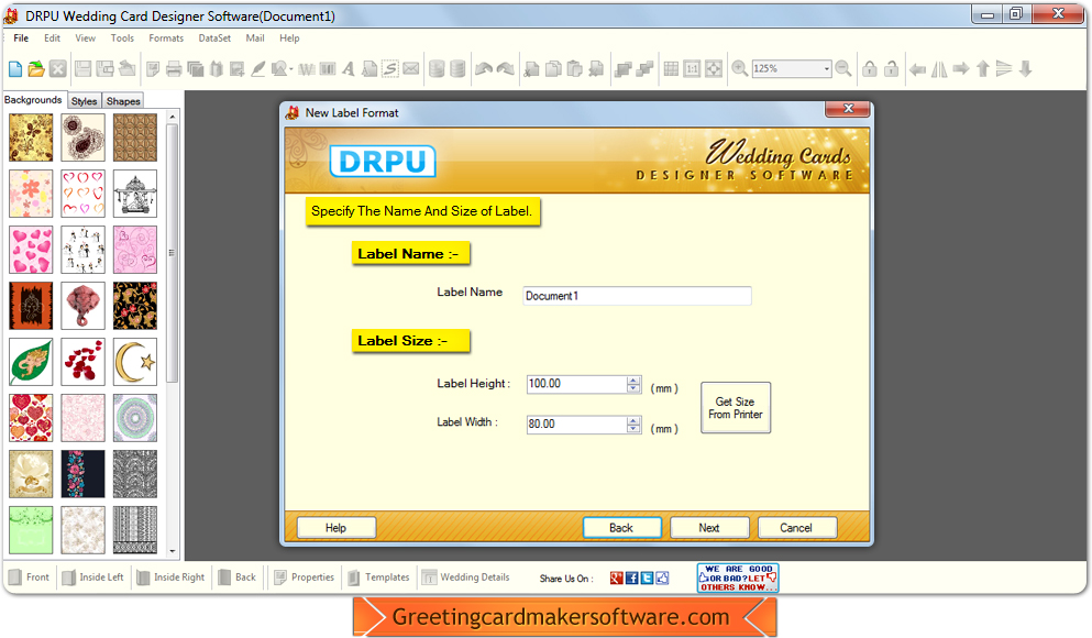 Wedding Card Designer Software