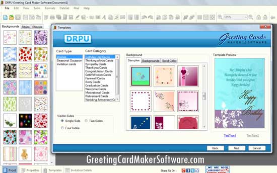 Greeting Card Maker software