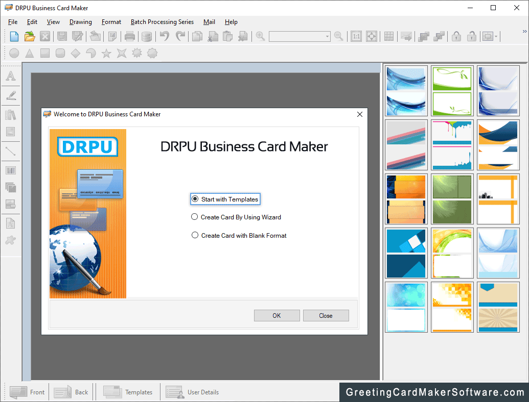 Start with Templates Start with Templates