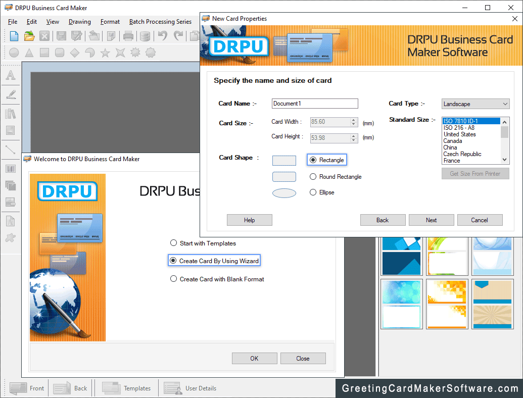 Business Card Maker Software
