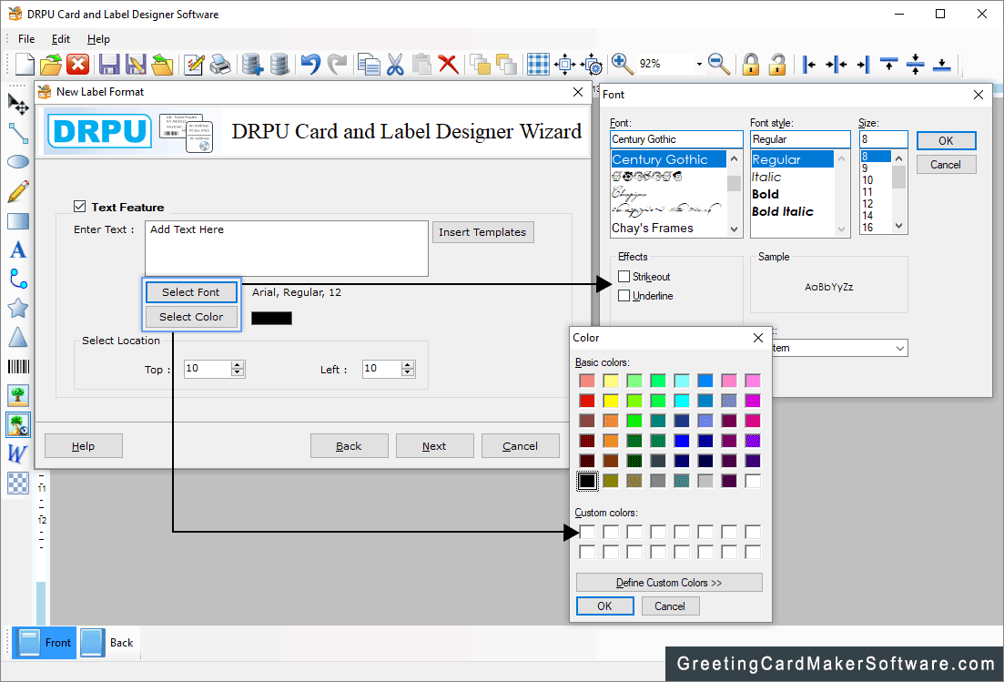 Card Text Feature Card Text Feature