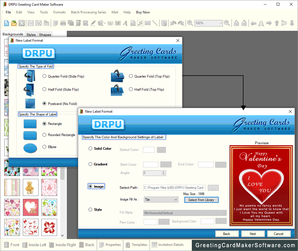 Greeting Card Maker Software