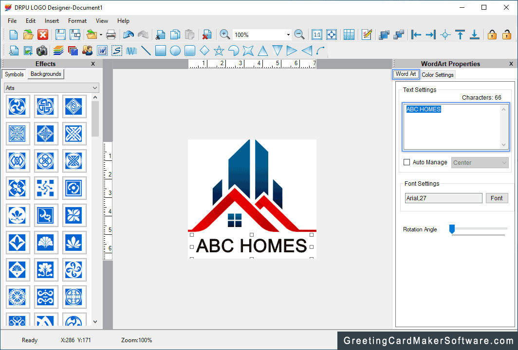 WordArt Properties