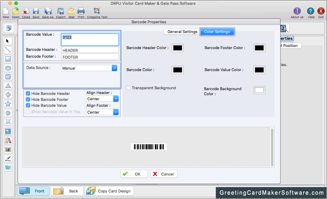 Barcode Properties